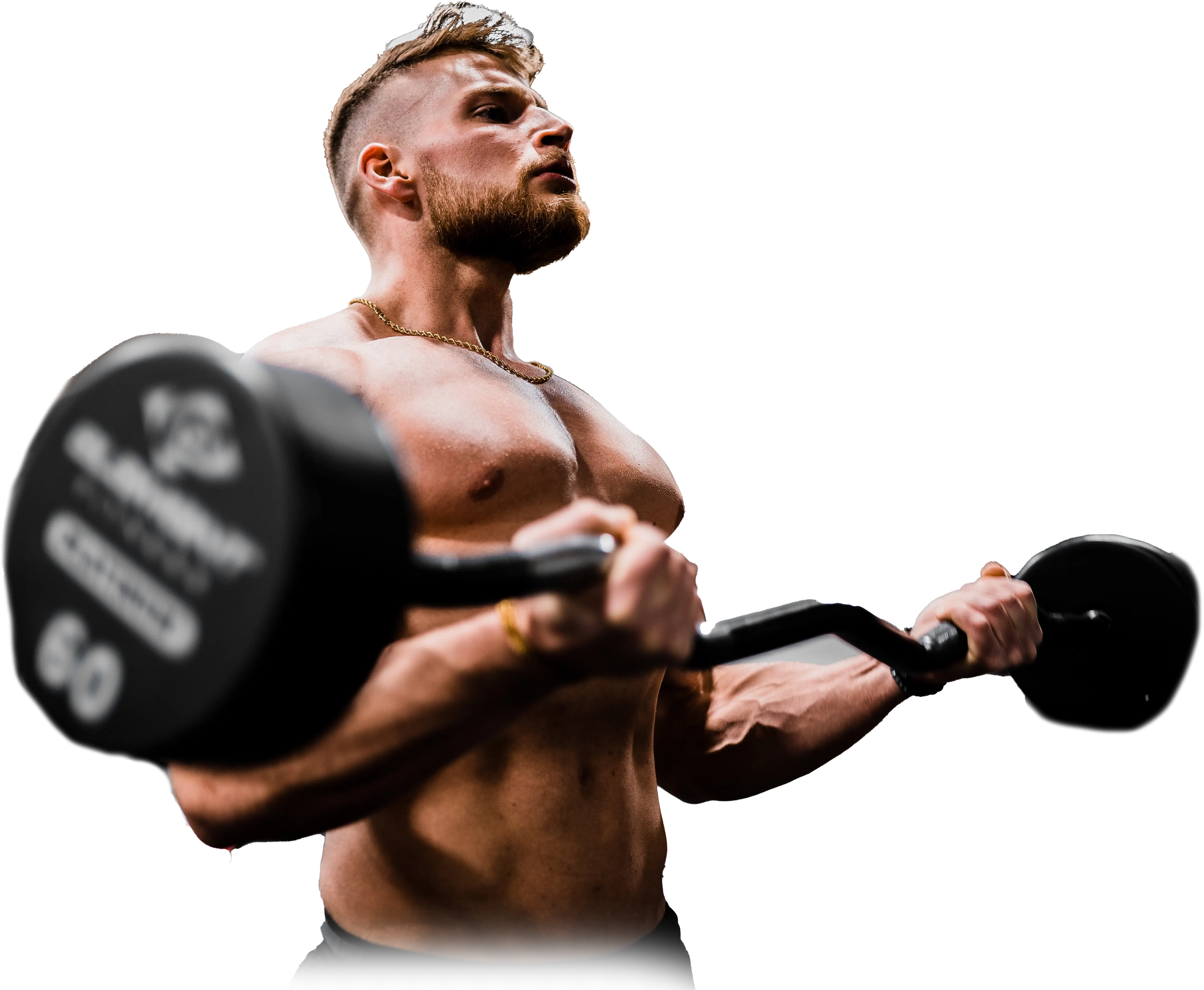 Image of a man working out